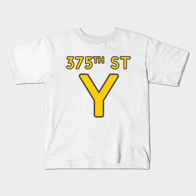 375th Street Y - Royal Tenenbaums T-Shirt Kids T-Shirt by tabners